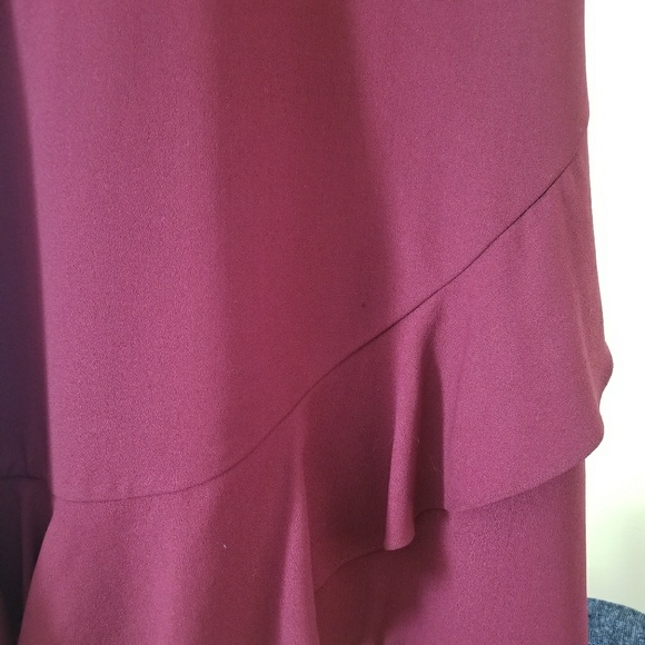 J. Crew Red Ruffle Dress - Picture 3 of 4